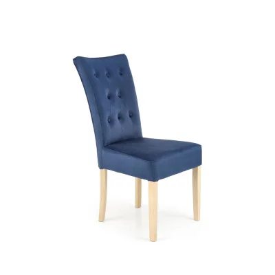 VERMONT CHAIR, OAK HONEY / DARK BLUE